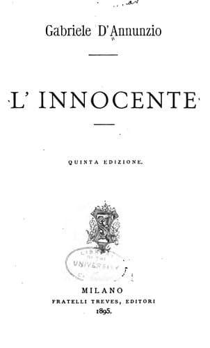 Tapa de L'Innocente