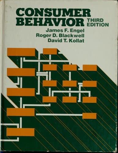 Tapa de Consumer behavior