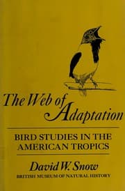 Tapa de The web of adaptation