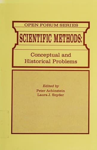 Tapa de Scientific methods