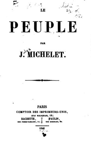 Tapa de Le peuple