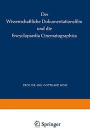 Tapa de Der Wissenschaftliche Dokumentationsfilm und die Encyclopaedia Cinematographica