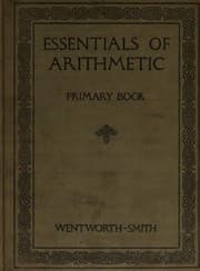 Tapa de Essentials of Arithmetic