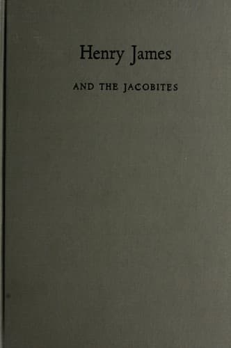 Tapa de Henry James and the Jacobites