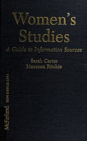 Tapa de Women's studies