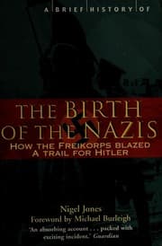 Tapa de Birth of the Nazis