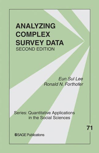 Tapa de Analyzing complex survey data