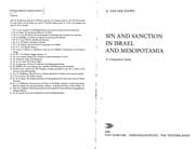 Tapa de Sin and sanction in Israel and Mesopotamia
