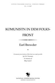 Tapa de Ḳomunisṭn in dem folḳs-fronṭ