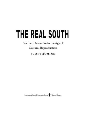 Tapa de The real South
