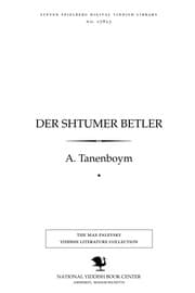 Tapa de Der shṭumer beṭler