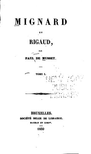Tapa de Mignard et Rigaud