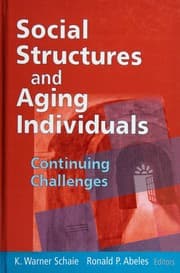 Tapa de Social structures and aging individuals