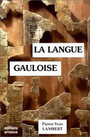 Tapa de La langue gauloise
