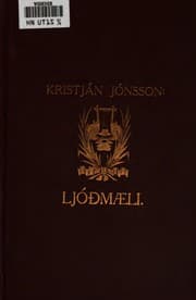 Tapa de Ljóðmæli