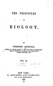 Tapa de The Principles of Biology: Vol. 1-2