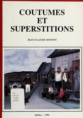 Tapa de Coutumes et superstitions
