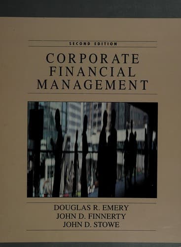 Tapa de Corporate financial management.