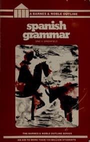 Tapa de Spanish Grammar (College Outline)