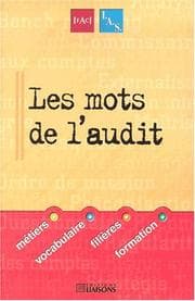 Tapa de Mots de l'audit
