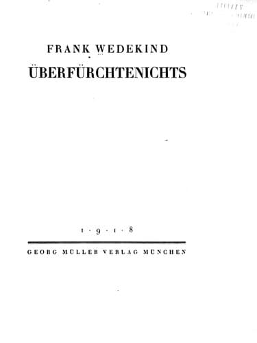Tapa de Überfürchtenichts