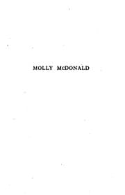 Tapa de Molly McDonald: A Tale of the Old Frontier