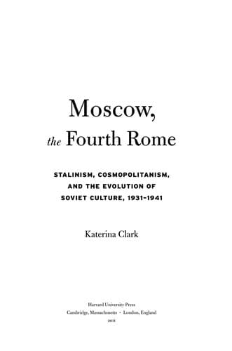 Tapa de Moscow, the fourth Rome