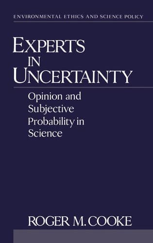 Tapa de Experts in uncertainty