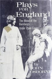 Tapa de Plays for England: The blood of the Bambergs [and] Under plain cover