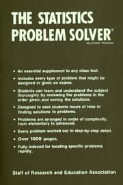 Tapa de The Statistics problem solver