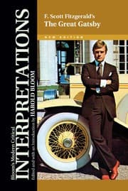 Tapa de F. Scott Fitzgerald's The great Gatsby