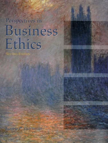 Tapa de Perspectives in business ethics