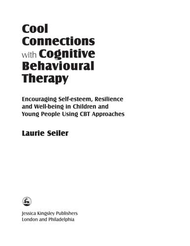 Tapa de Cool connections with cognitive behavioural therapy
