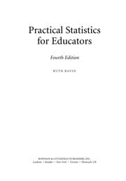 Tapa de Practical statistics for educators