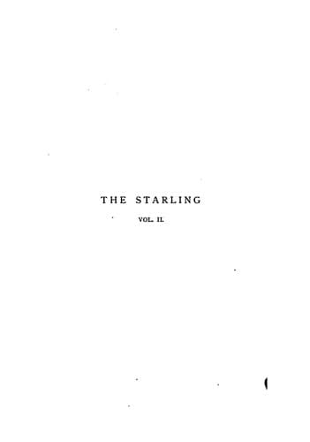 Tapa de The starling