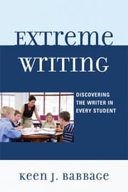 Tapa de Extreme writing