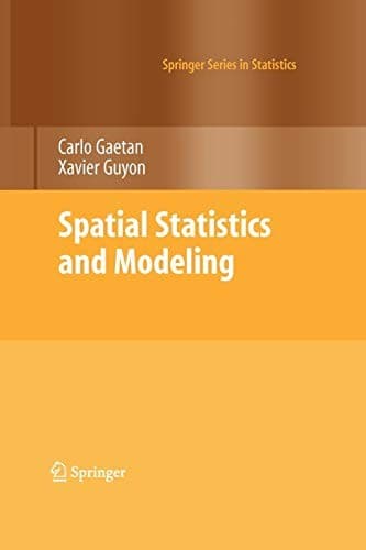 Tapa de Spatial Statistics and Modeling