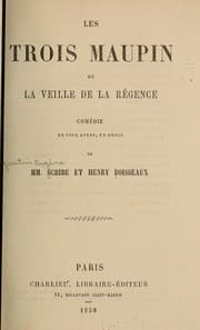 Tapa de Les trois Maupin