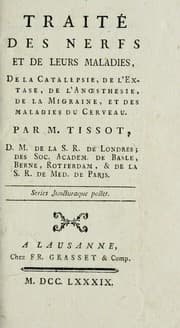 Tapa de Traité des nerfs et de leurs maladies, de la catalepsie, de l'extase, de l'anoesthésie, de la migraine, et des maladies du cerveau