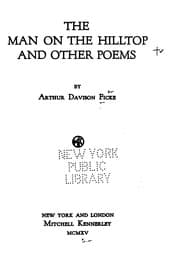 Tapa de The Man on the Hilltop, and Other Poems: And Other Poems