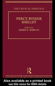 Tapa de Percy Bysshe Shelley