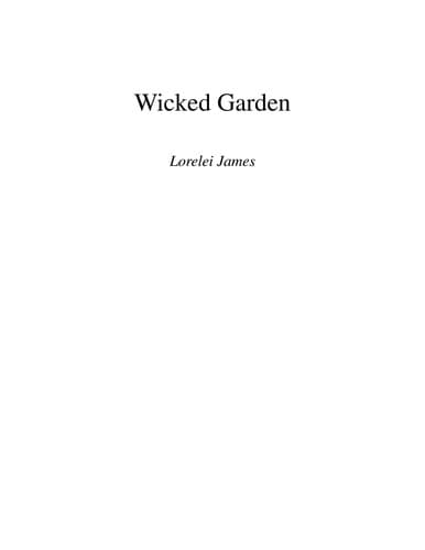 Tapa de Wicked garden
