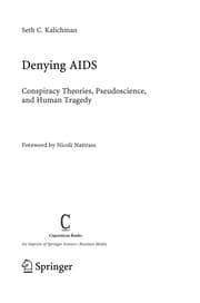 Tapa de Denying AIDS