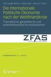 Tapa de Die Internationale Politische Ökonomie nach der Weltfinanzkrise