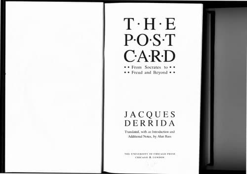 Tapa de The post card