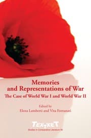 Tapa de Memories and representations of war