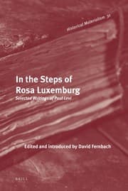 Tapa de In the steps of Rosa Luxemburg
