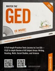 Tapa de Master the GED