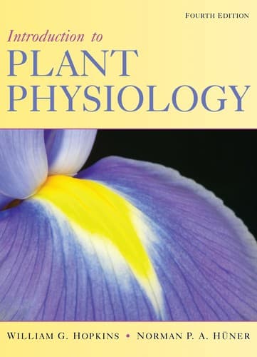 Tapa de Introduction to plant physiology