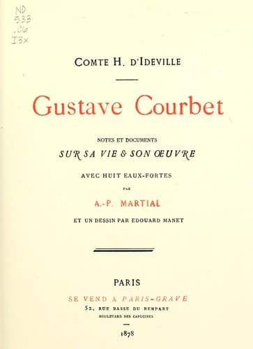 Tapa de Gustave Courbet